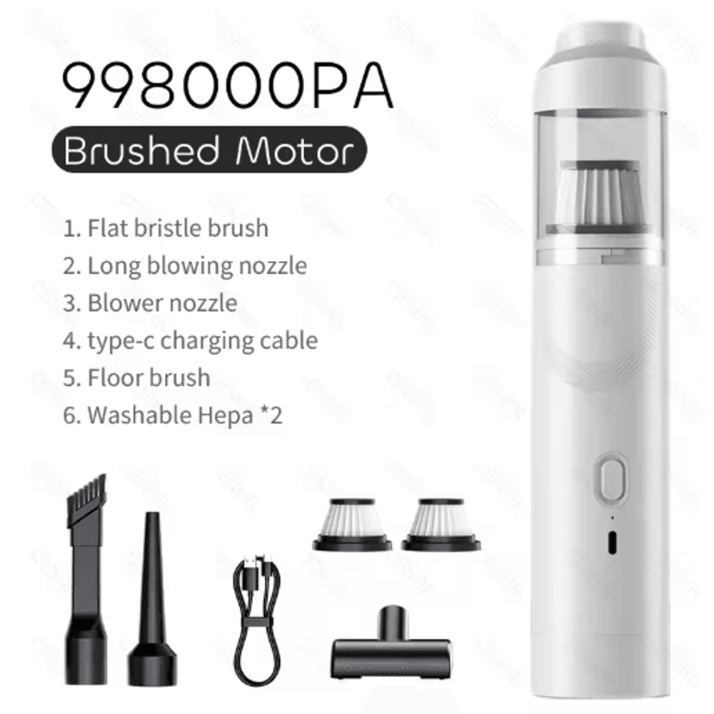 CENRR 9998000PA Car Vacuum Cleaner Powerful Wireless Portable Cleaner With Air Blower 2