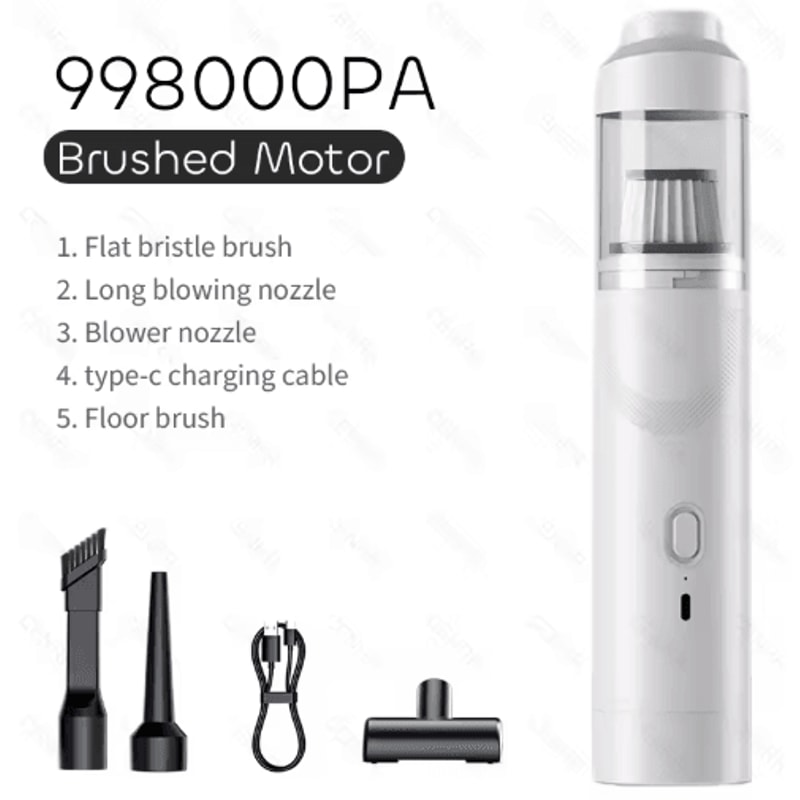 CENRR 9998000PA Car Vacuum Cleaner Powerful Wireless Portable Cleaner With Air Blower 6