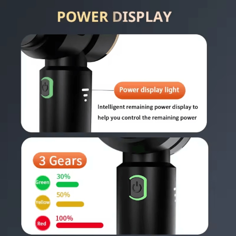 CENRR 998000PA Car Vacuum Cleaner Powerful Handheld Cleaner With Dust Display Lamp And Air Gun 10