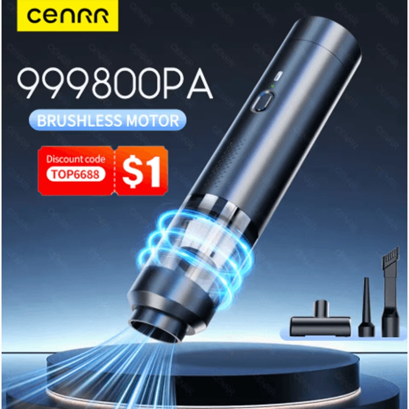 CENRR 2025 New Car Vacuum Cleaner 9998000PA Powerful Wireless Cleaner With Air Blower 0