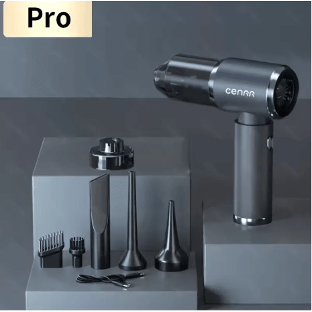 CENRR Car Vacuum Cleaner Strong Suction Powerful Cordless Wireless Cleaner 6