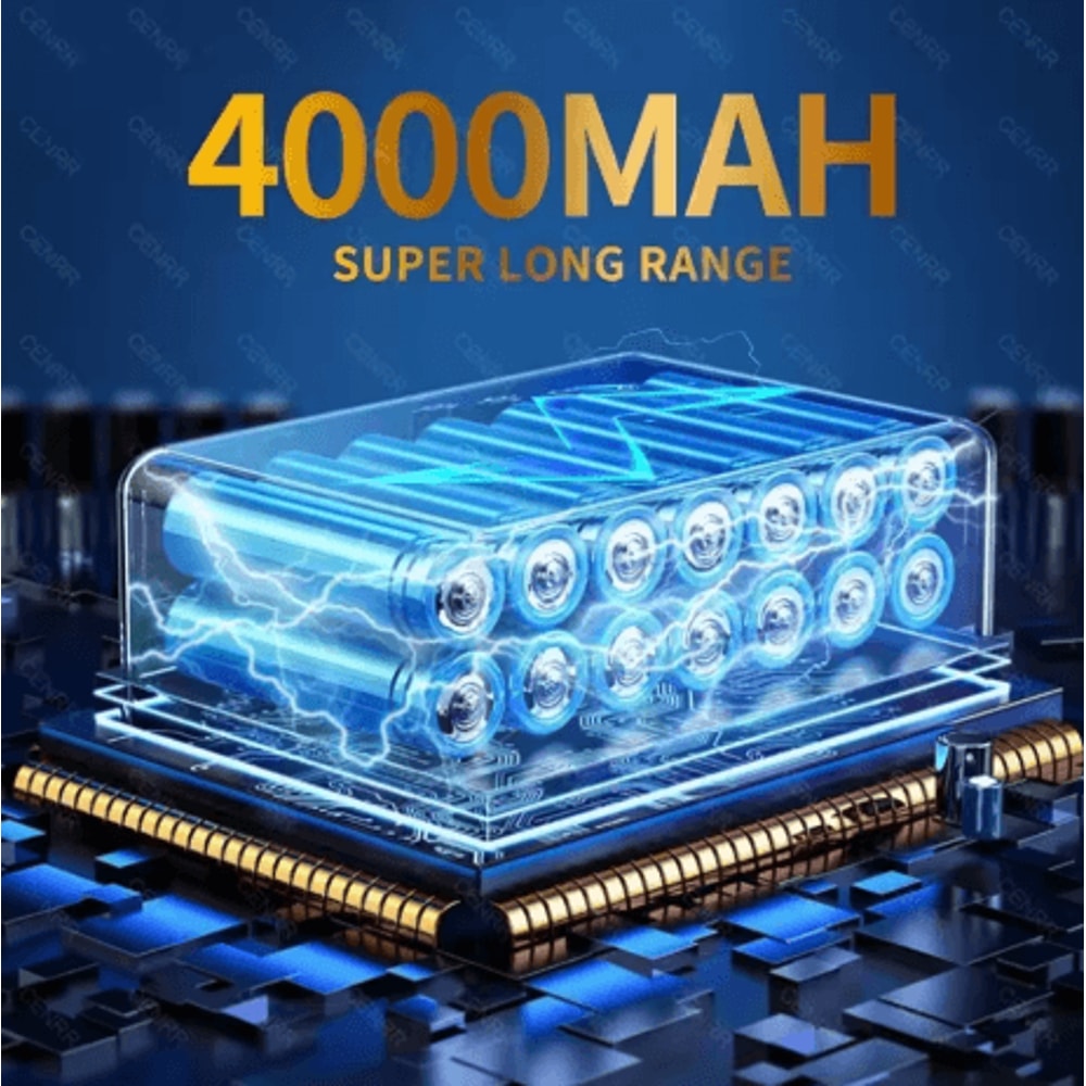 CENRR Car Vacuum Cleaner Strong Suction Powerful Cordless Wireless Cleaner 8