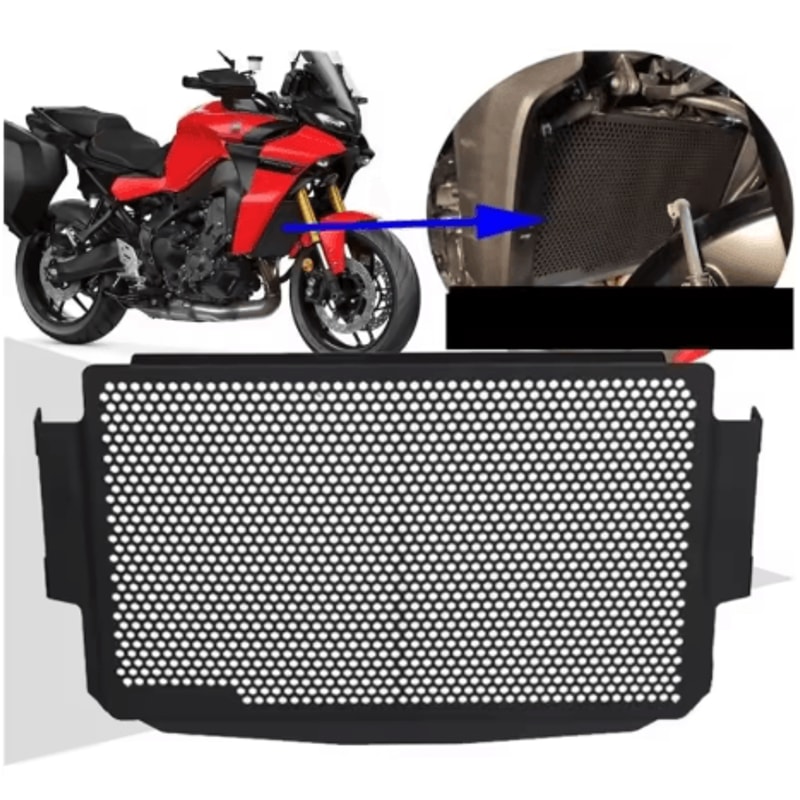Radiator Grill Guard For Yamaha MT09 MT09 SP 2024 2025 CNC Aluminum Mesh Protection Cover 0