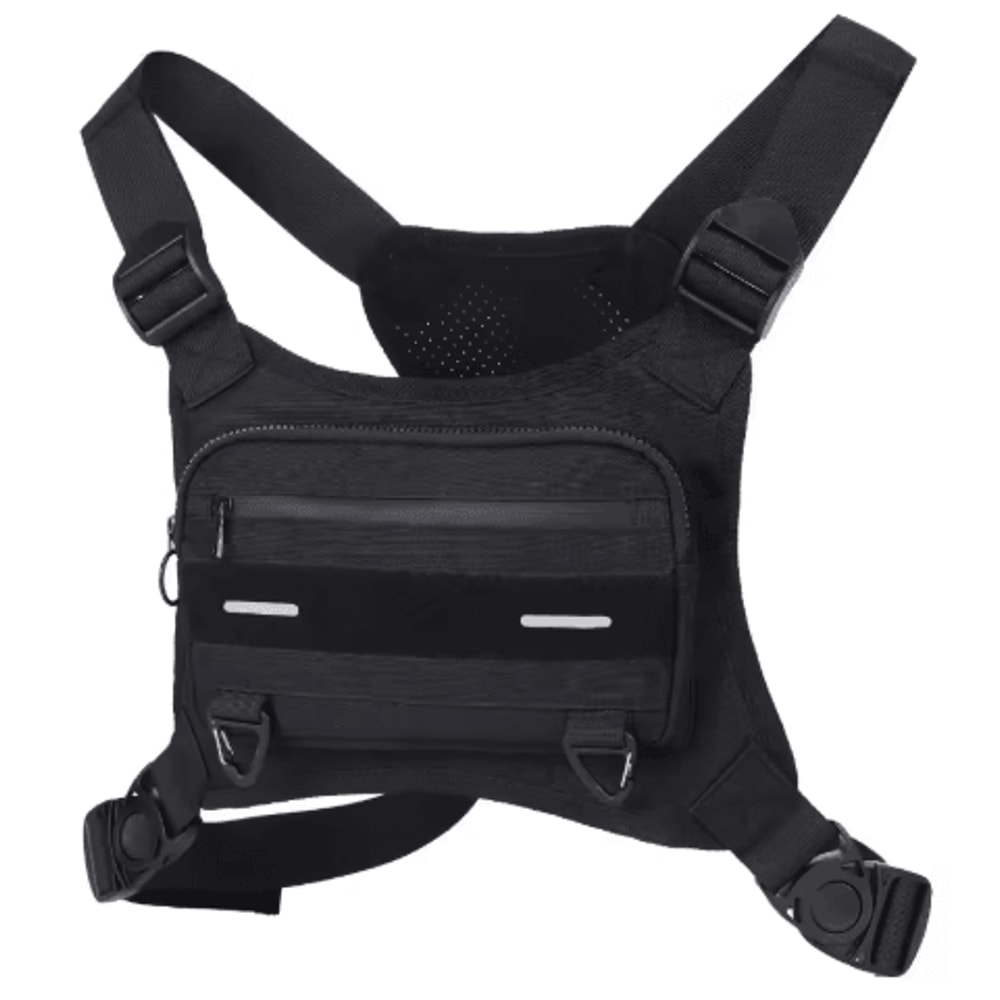 Sports Chest Bag Running Vest Waterproof Reflective Anti Theft Chest Pack For Outdoor Activities 0