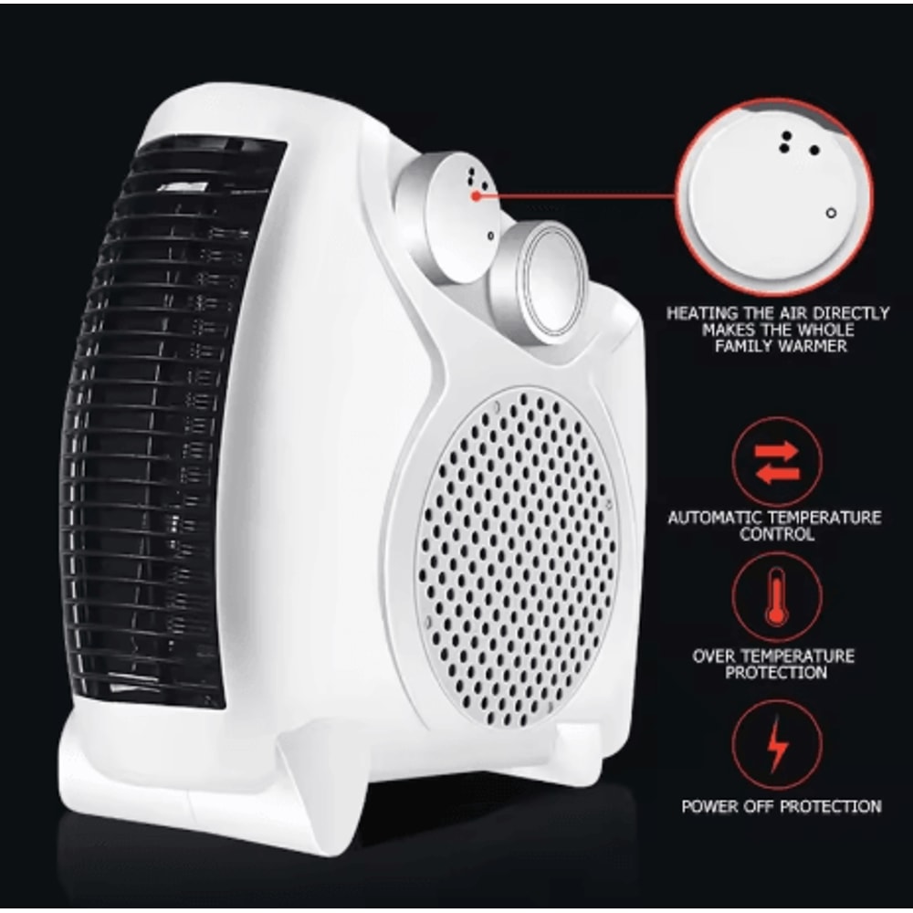 Portable Electric Desktop Heater Low Power Winter Heater For Home And Office 5