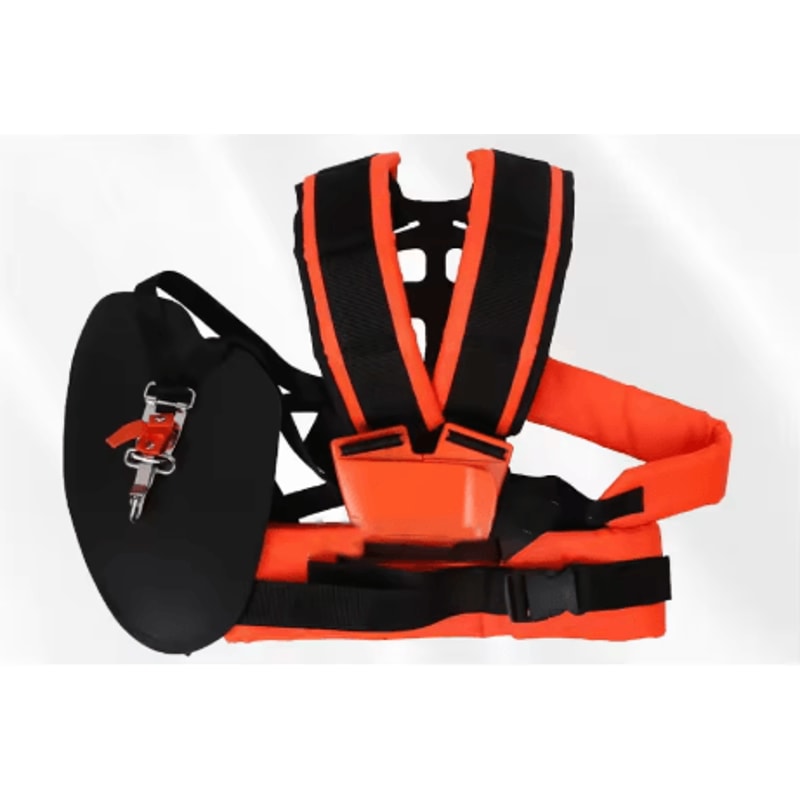 Double Shoulder Trimmer Strap Thickened Padded Harness For Weed Eater And Grasscutter 1