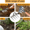Metal Lawn Scarifier Hand Rake Carbon Steel Weed Eater Rake For Gardening And Weeding Handle Not In 4