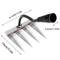 Metal Lawn Scarifier Hand Rake Carbon Steel Weed Eater Rake For Gardening And Weeding Handle Not In 6