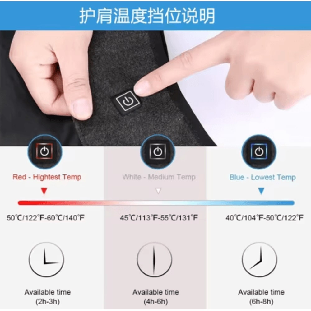 Electric Heated Vest Graphene USB Heating Padded Jacket For Men And Women 3