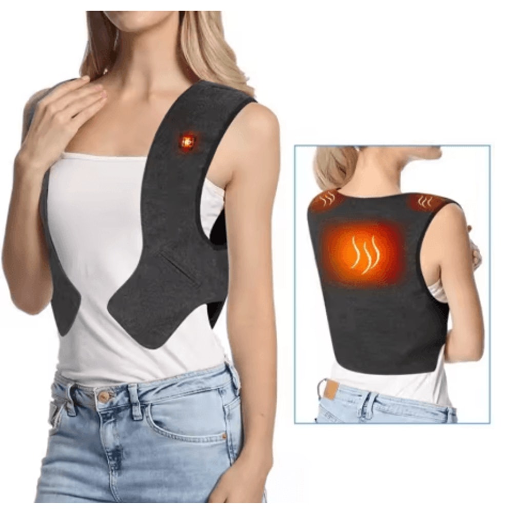 Electric Heated Vest Graphene USB Heating Padded Jacket For Men And Women 6