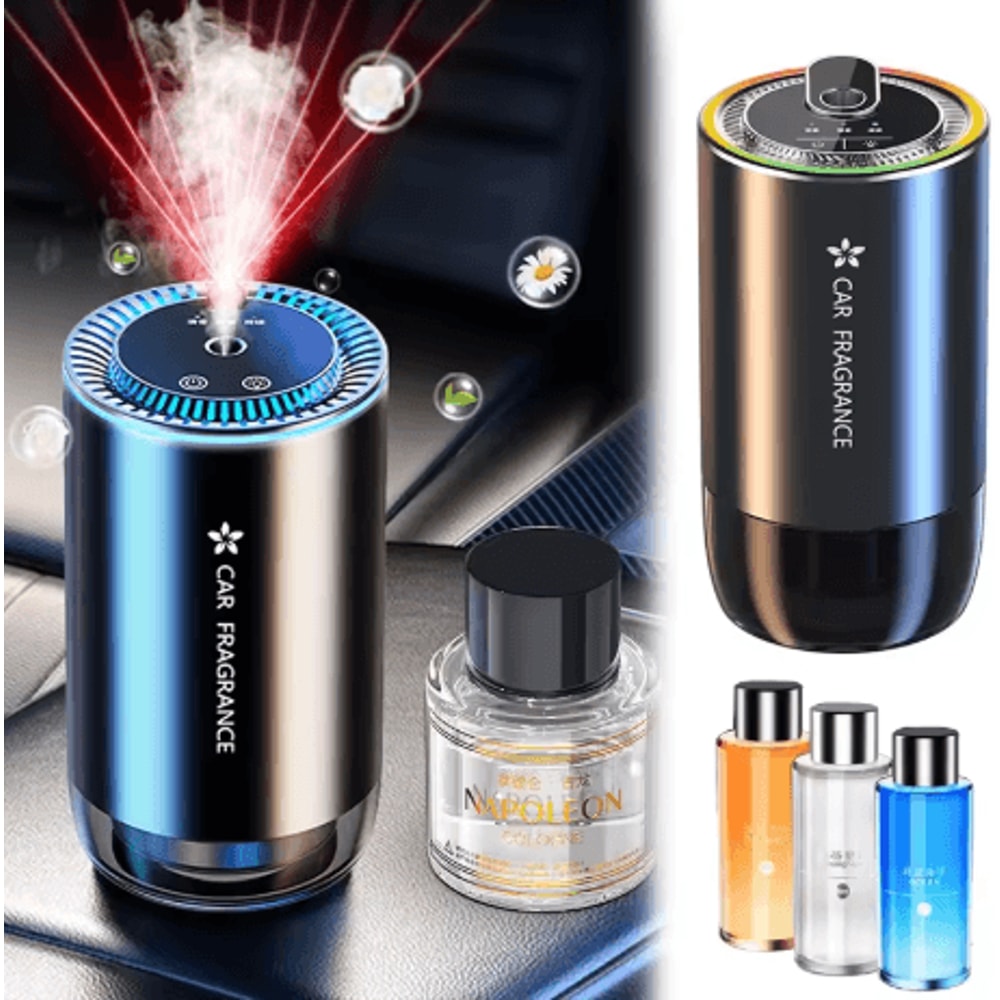 Car Perfume Air Freshener USB Rechargeable Essential Oil Aromatherapy Diffuser 0