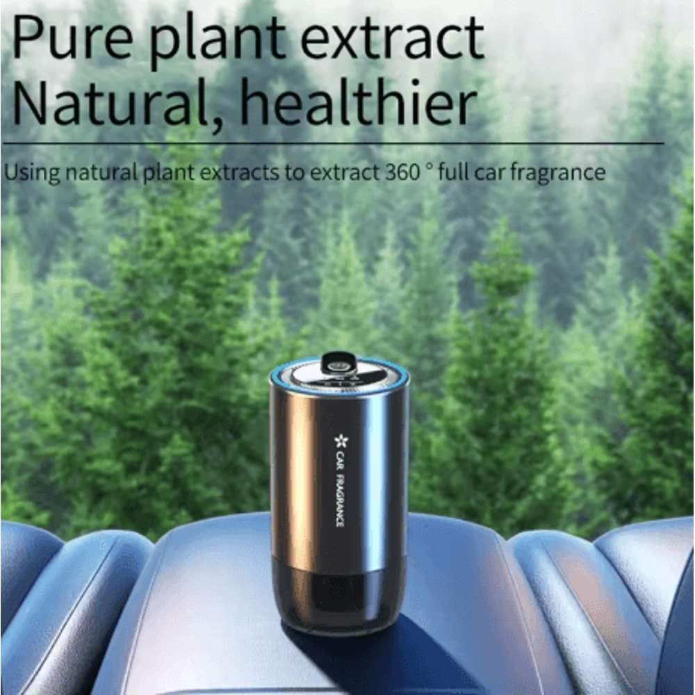 Car Perfume Air Freshener USB Rechargeable Essential Oil Aromatherapy Diffuser 4