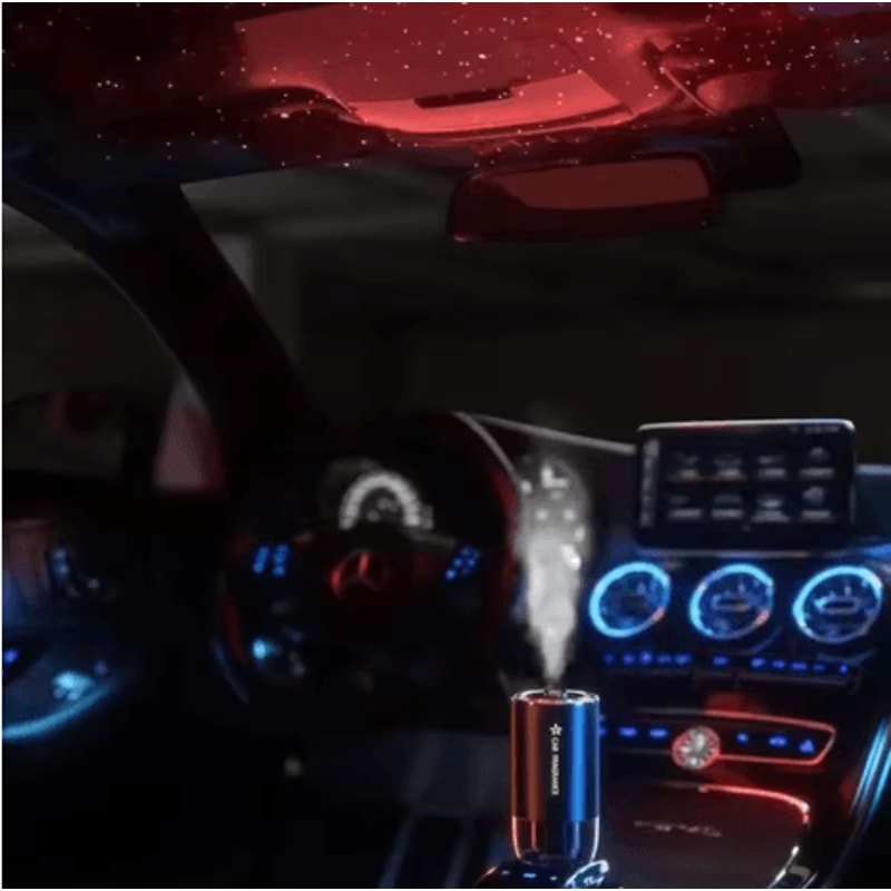 Car Perfume Air Freshener USB Rechargeable Essential Oil Aromatherapy Diffuser 7