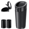 Car Trash Can With Lid Compact Auto Dust Organizer With Garbage Bags 6
