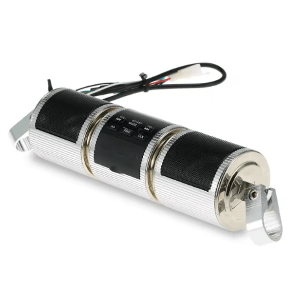 Bluetooth Motorcycle Stereo Speaker USB MP3 Player With Amplifier And FM Radio 1