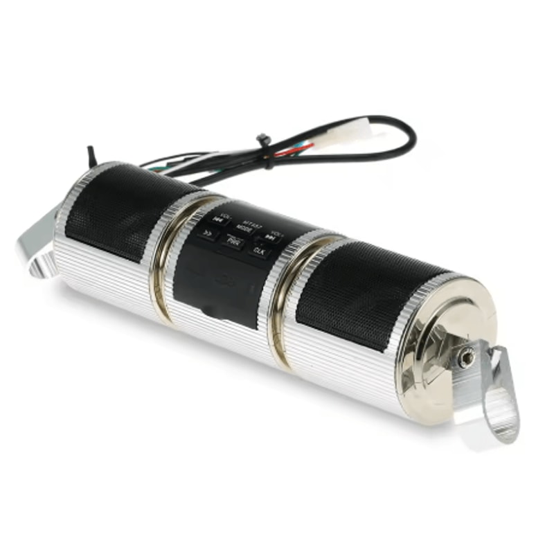 Bluetooth Motorcycle Stereo Speaker USB MP3 Player With Amplifier And FM Radio 1