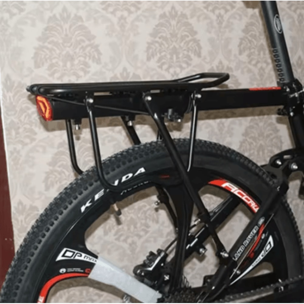 Adjustable Bike Luggage Rack Quick Release Rear Seat Rack With Reflective Plate 3