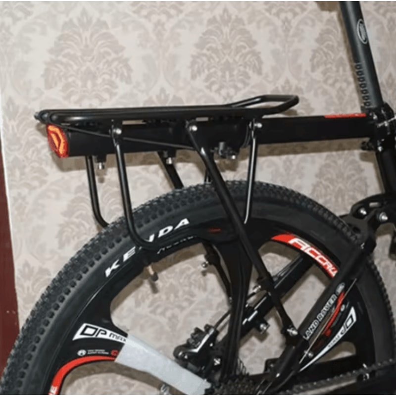 Adjustable Bike Luggage Rack Quick Release Rear Seat Rack With Reflective Plate 3