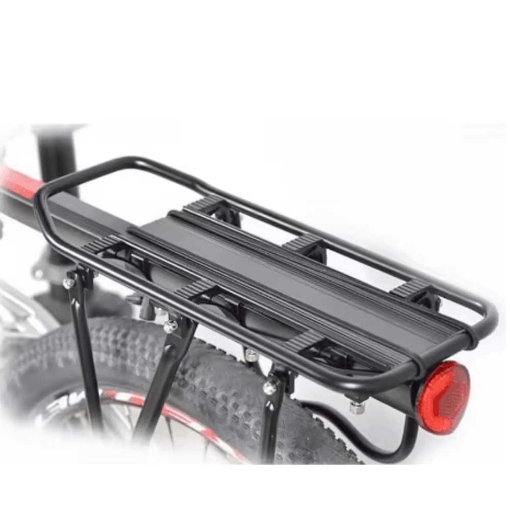 Adjustable Bike Luggage Rack Quick Release Rear Seat Rack With Reflective Plate 4