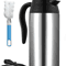 Car Thermos Kettle 750ML 12V 24V Electric Heating Cup Stainless Steel Travel Water Heater 2