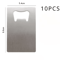 Stainless Steel Wallet Bottle Opener Slim Pocket Beer Opener For DIY Wedding Favors 1 To 10PCS 1