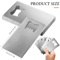 Stainless Steel Wallet Bottle Opener Slim Pocket Beer Opener For DIY Wedding Favors 1 To 10PCS 8