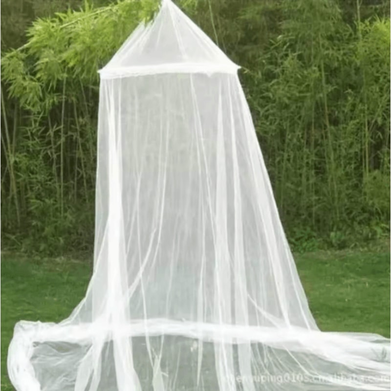 Hanging Dome Mosquito Net For Double Bed Ceiling Mounted Anti Fly Sleep Net 1