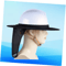 High Visibility Safety Helmet Sun Visor Reflective Outdoor Head And Neck Protector 6