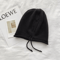 Womens Baggy Slouchy Beanie Warm Knitted Drawstring Winter Hat 3