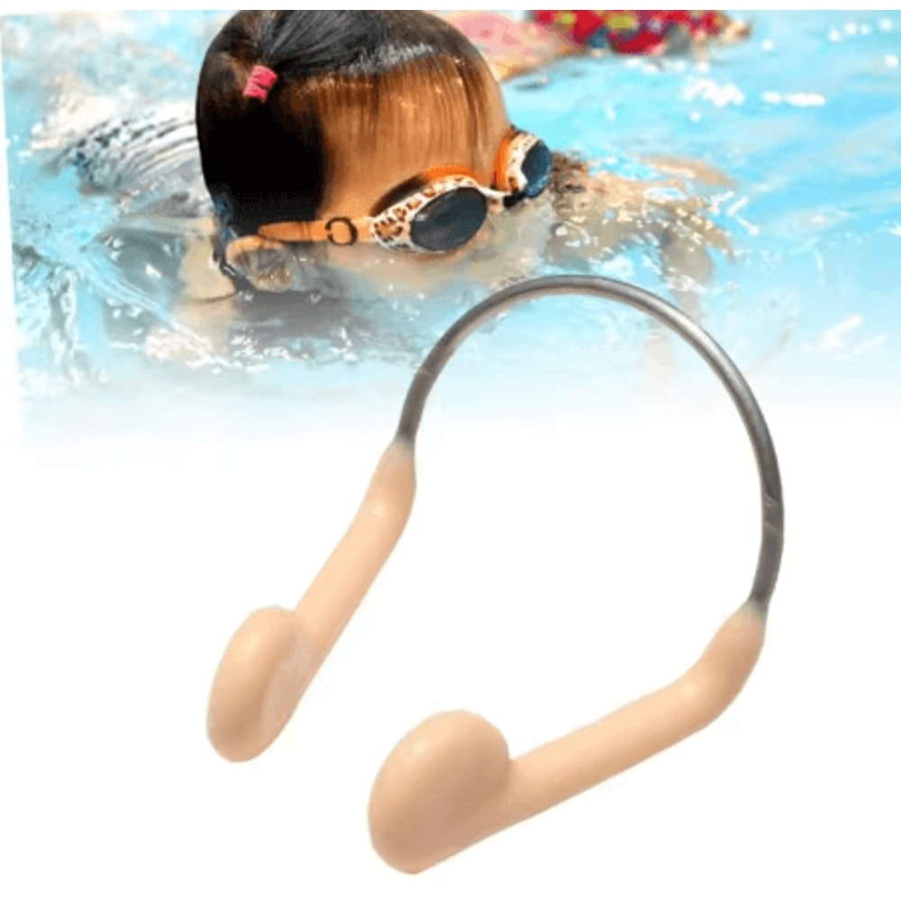 Waterproof Swimming Nose Clip And Earplugs Set Soft Silicone Unisex Swim Protection 4
