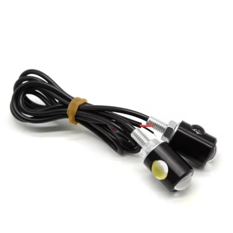 Universal Motorcycle LED Signal Light Super Bright Eagle Eye License Plate And Turn Indicator 2