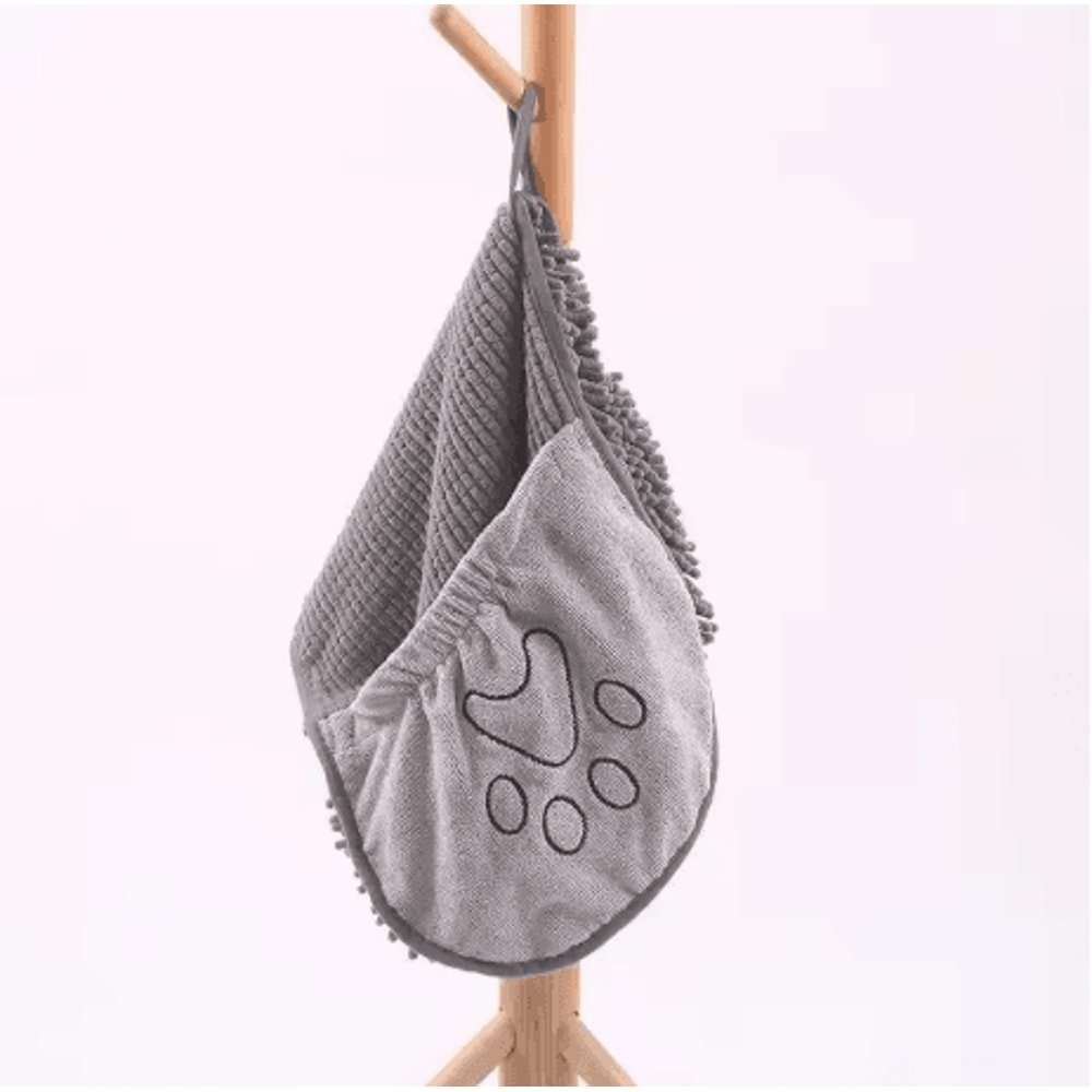 Quick Absorb Pet Bath Towel Soft Grooming Towel For Dogs And Cats 2