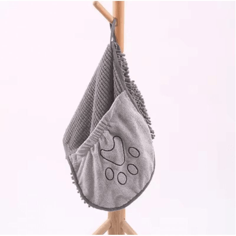 Quick Absorb Pet Bath Towel Soft Grooming Towel For Dogs And Cats 2
