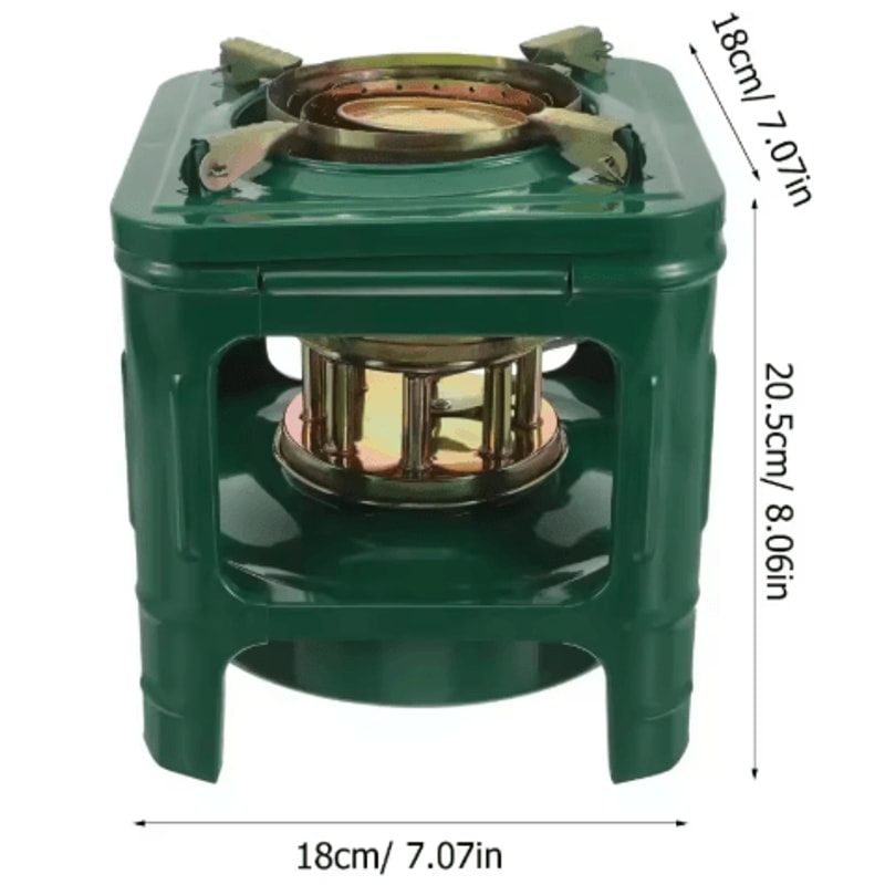 Portable Camping Kerosene Heater Stove Windproof Outdoor Paraffin Burner For Cooking And Heating 3