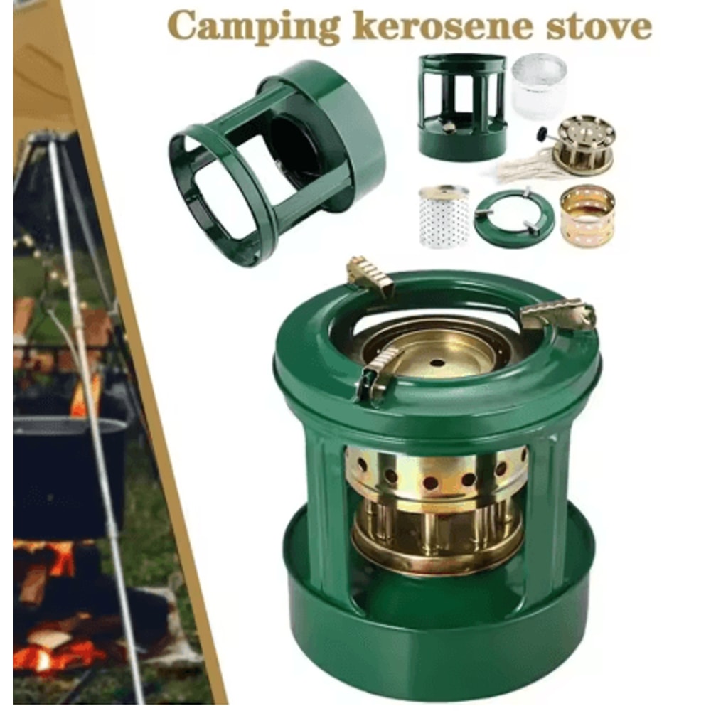 Portable Camping Kerosene Heater Stove Windproof Outdoor Paraffin Burner For Cooking And Heating 6