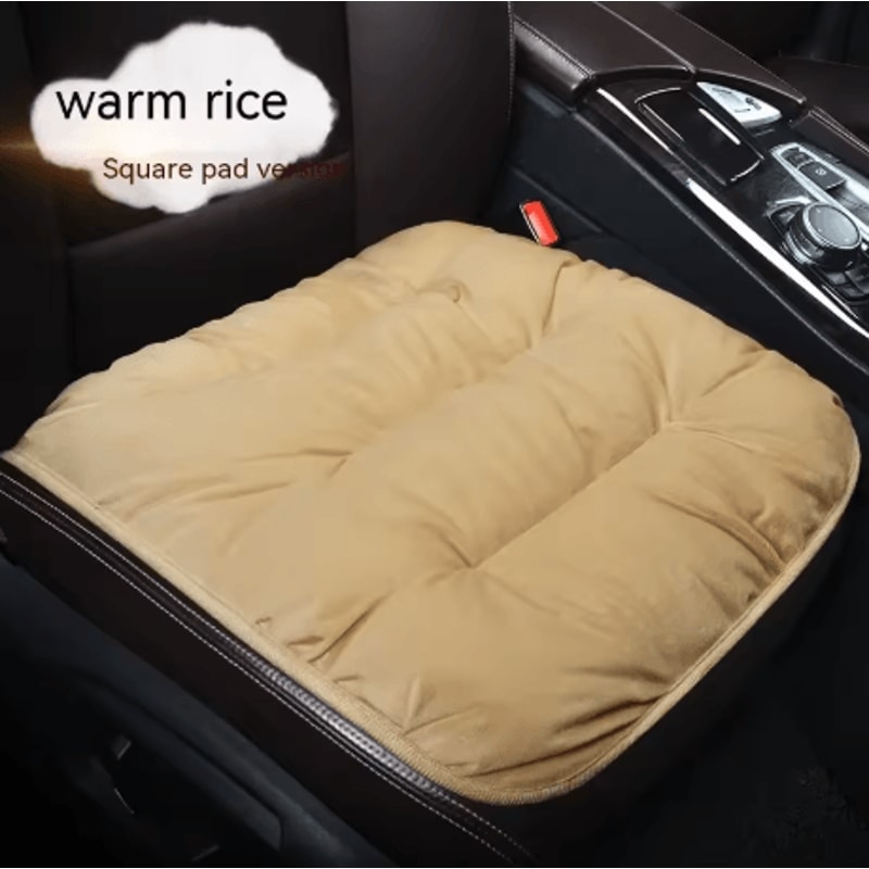 Winter Thickened Car Seat Cover Non Slip Warm Seat Cushion And Protector For Front And Rear Seats 11