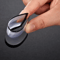 Mini 3X Magnifying Glass Ultra Thin Portable Reading Magnifier With Ruler And Solar Igniter 5