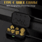 Rechargeable LED Polyhedral Dice Set Glowing Electronic Dice With Charging Box For RPG Games 6