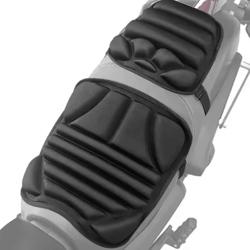 2 pack motorcycle seat pad 3d gel comfort cushion breathable shock absorbing seat cover
