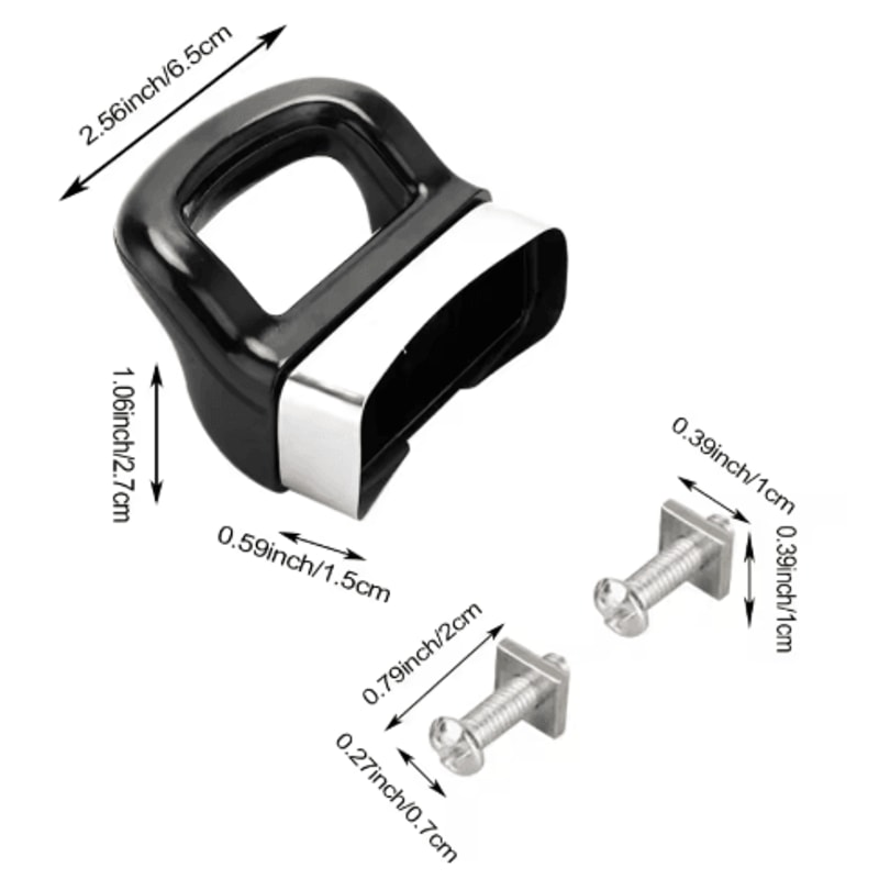 Metal Pot Handle Replacement Short Side Handle For Pressure Cooker Steamer And Wok 1 Or 2 Hole Fit 6