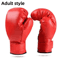 Professional MMA Boxing Gloves Wear Resistant PU Leather Training Gloves For Kickboxing And Fitness 0