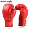 Professional MMA Boxing Gloves Wear Resistant PU Leather Training Gloves For Kickboxing And Fitness 0