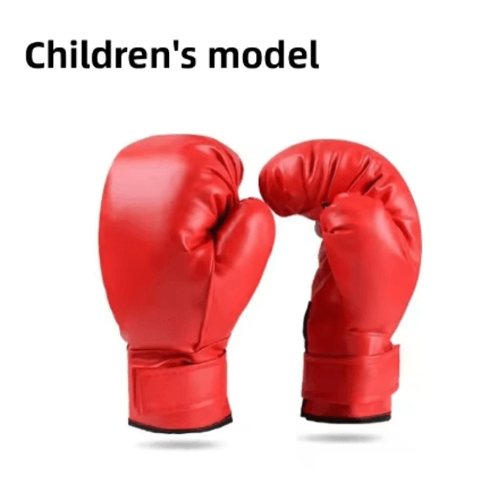 Professional MMA Boxing Gloves Wear Resistant PU Leather Training Gloves For Kickboxing And Fitness 1