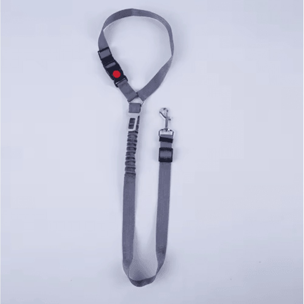 2 In 1 Adjustable Pet Car Safety Belt Heavy Duty Elastic Tether Seat Belt For Dogs And Cats 5
