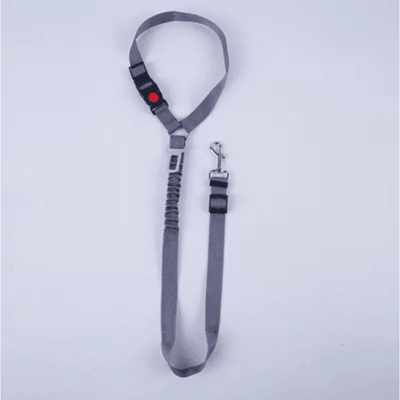 2 In 1 Adjustable Pet Car Safety Belt Heavy Duty Elastic Tether Seat Belt For Dogs And Cats 5