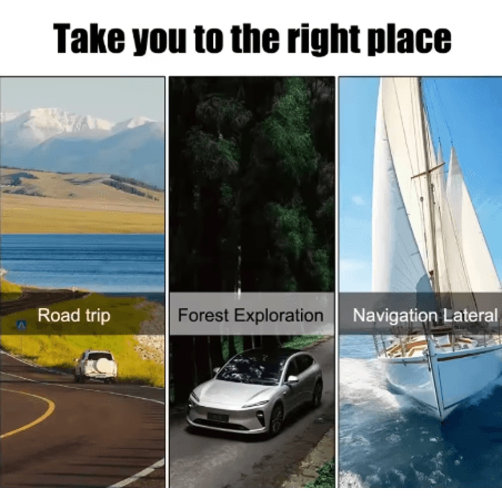 Car Dashboard Compass With Slope Meter Foldable 2 In 1 High Precision Navigation Tool 5