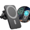 15W Magnetic Wireless Car Charger For IPhone MagSafe Compatible Fast Charging Car Mount 0