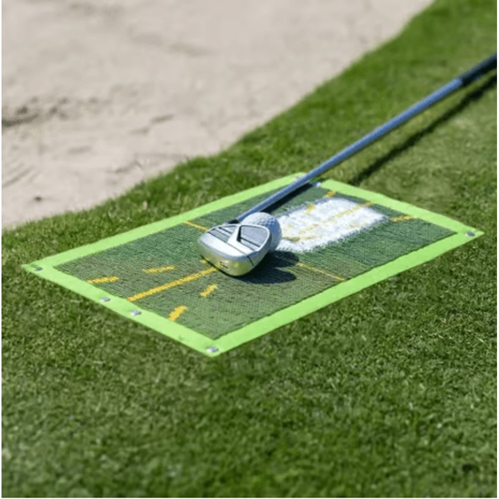Golf Swing Path Training Mat Auxiliary Hitting Direction Practice Mat For Beginners 7