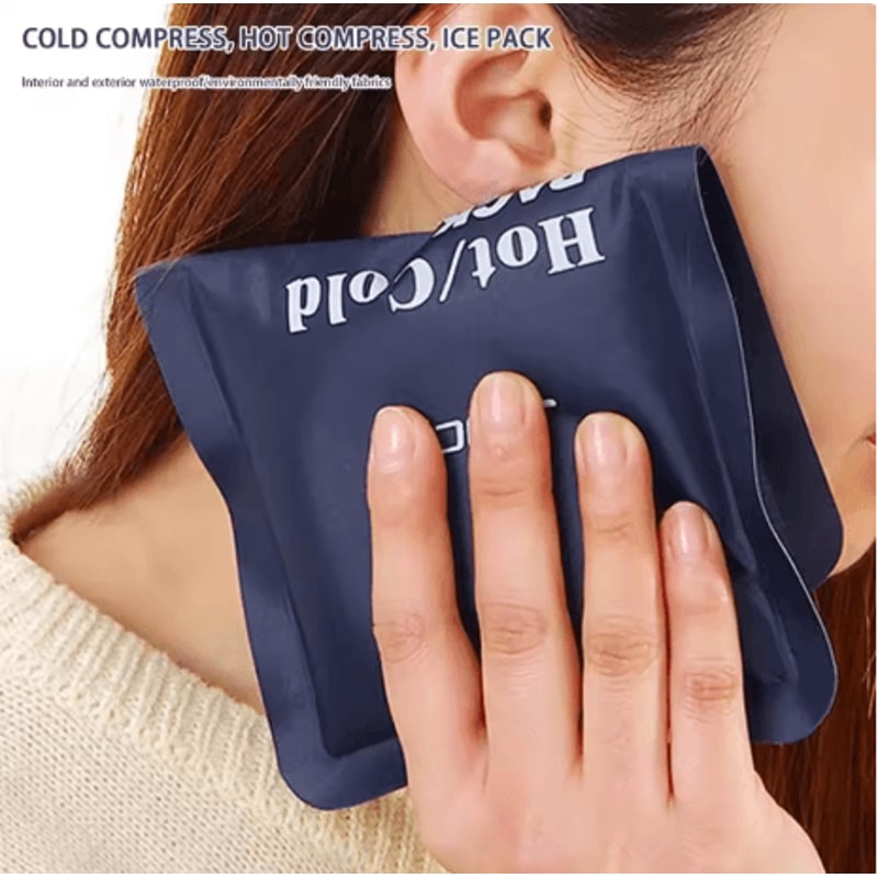 Professional Reusable Gel Ice Pack Hot And Cold Therapy Pack For Knee Leg And Headache Relief 6