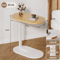 C Shaped Side Table Compact Modern Sofa Coffee Table With Light Luxury Style 3